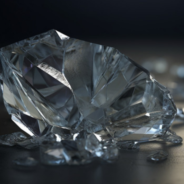 Unwanted Diamond Pieces